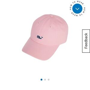 Vineyard Vines classic baseball hat, women’s OS, flamingo pink